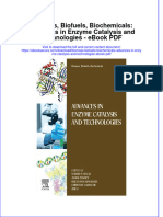 Full download book Biomass Biofuels Biochemicals Advances In Enzyme Catalysis And Technologies Pdf pdf