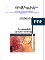 Full download book Biomaterials For 3D Tumor Modeling Materials Today Pdf pdf