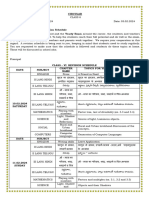 Revision Schedule 6