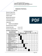 RESEARCH PROPOSAL Template