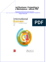 Full Download Book International Business Competing in The Global Marketplace PDF