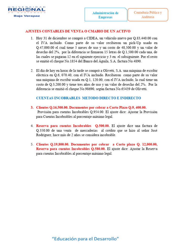 Ejercicio | PDF | Finanzas y dinero