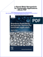 Full download book Biopolymer Based Metal Nanoparticle Chemistry For Sustainable Applications Pdf pdf