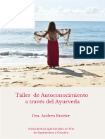 Taller de Autoconocimiento A Través Del Ayurveda