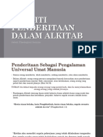 REALITI PENDERITAAN DALAM ALKITAB