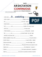 Present Continous (Grammar Exercise)