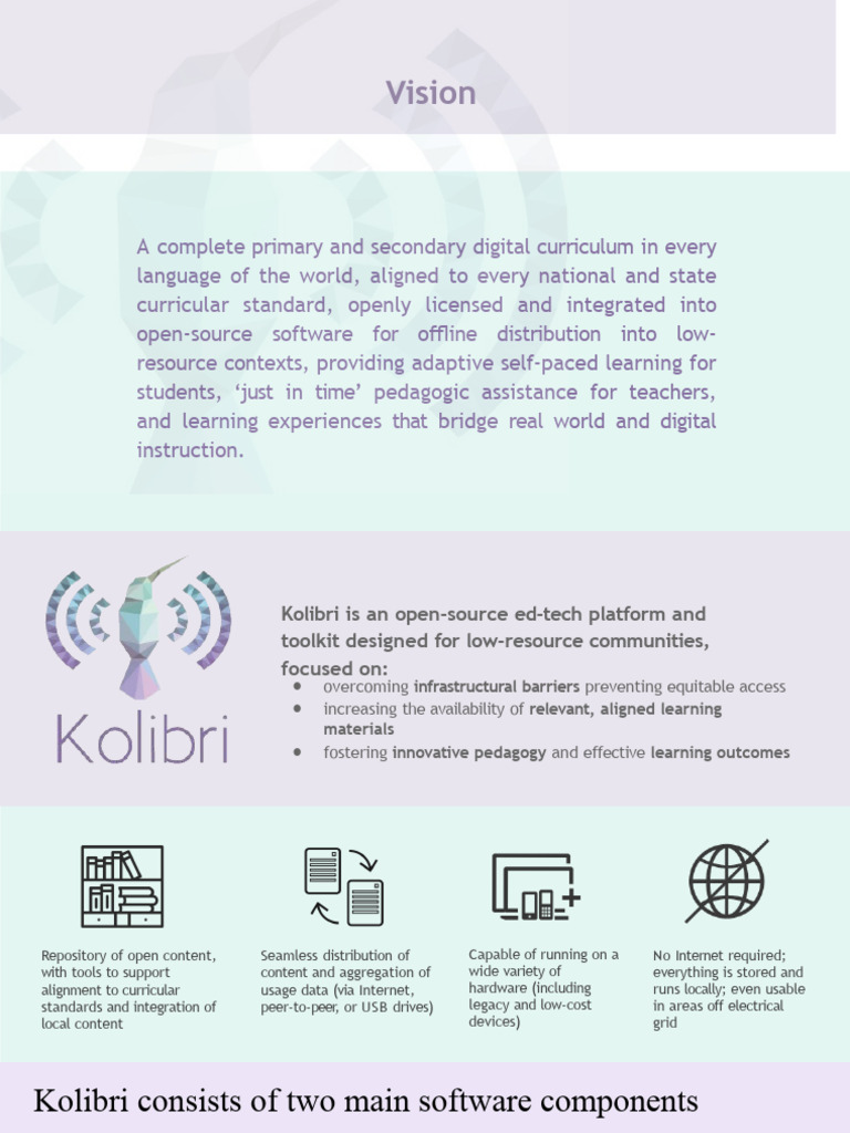Kolibri: Open-Source Ed-Tech Platform | PDF | Internet | Pedagogy