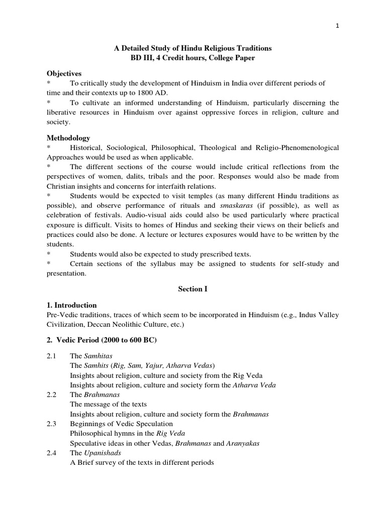 Hinduism: Historical Overview and Insights | PDF | Monotheism | Moksha
