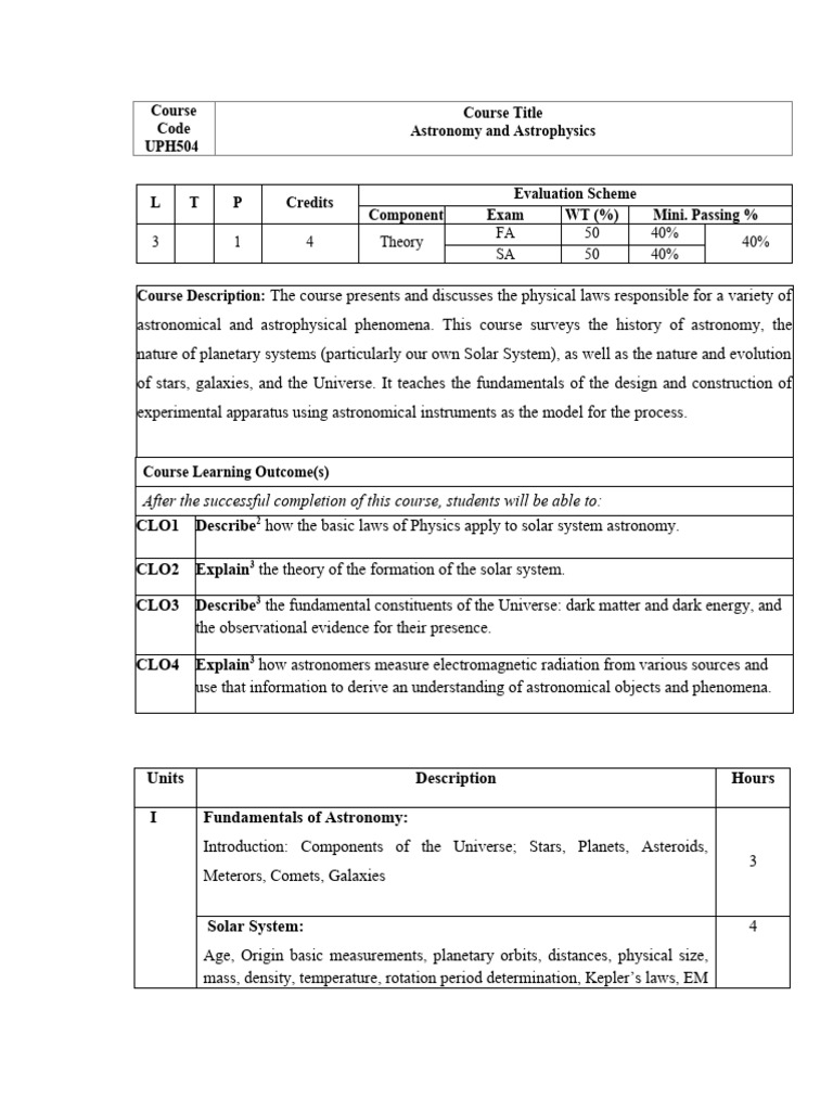Astronomy And Astrophysics Pdf Astronomy Stars