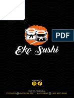 Carta Eko Sushi