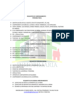 Requisitos de Arrendamiento 1