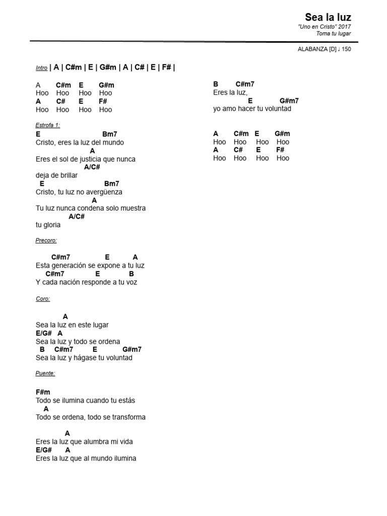 Sea La Luz | PDF
