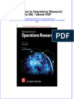 Deocument - 773full Download Book Introduction To Operations Research 11E Ise PDF