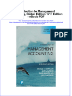Full download book Introduction To Management Accounting Global Edition 17Th Edition Pdf pdf
