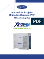 Manual de Projeto VRF Carrier XPower New Generation UCs 380V CO 2022 09 Rev.02