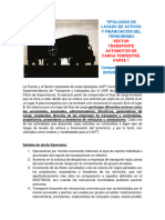 Tipologías de Lavado de Activos y Financiación Del Terrorismo Sector Transporte Automotor de Carga Terrestre