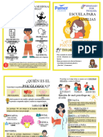 Díptico para Padres - Presentación Del Departamento