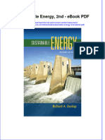 Full Download Book Sustainable Energy 2Nd PDF