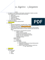 Exame clínico, diagnóstico  e planejamento 