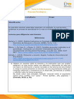 Anexo 3- Tarea 3 - Explicación de la motivación y emoción como activadores del comportamiento humano