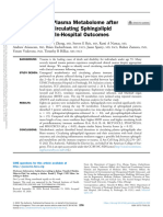 Analysis of The Plasma Metabolome After Trauma,.8