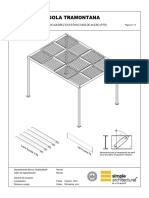 SimpleArchitectural Tecnico Pergola Tramontana V92