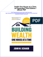 Full Download Book Building Wealth One House at A Time Revised and Expanded Third Edition PDF