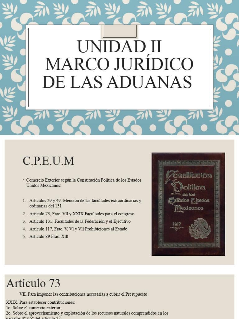 Módulo 2 Aduanero 2 Pdf Aduana Administración Pública