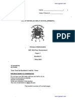 2021-P6-Maths-Semestral Assessment 1-St Nicho