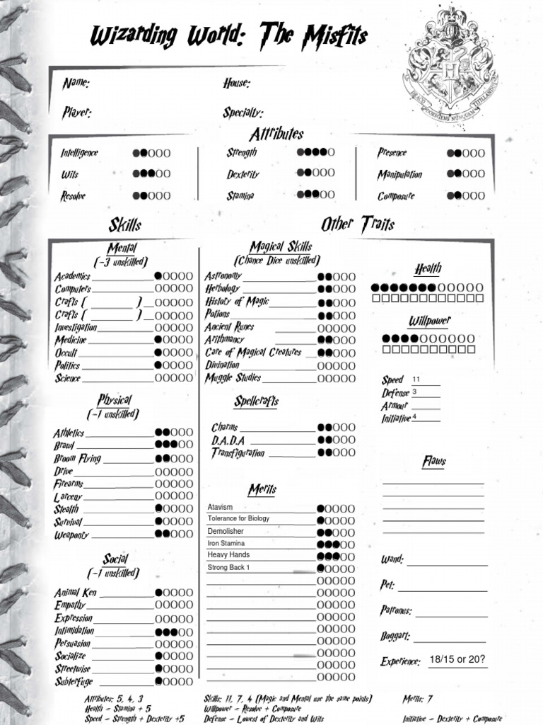 RPG Character Traits Guide | PDF