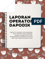 Laporan Operator Dapodik