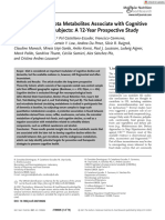 Molecular Nutrition Food Res - 2021 - Gonz lez‐Dom nguez - Food and Microbiota Metabolites Associate with Cognitive Decline