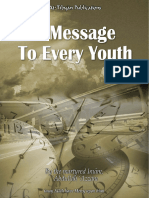 A Message To The Youth