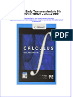 Full download book Calculus Early Transcendentals 9Th Edition Solutions Pdf pdf