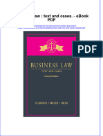 Full download book Business Law Text And Cases Pdf pdf