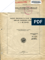 №10. Present Procedure in Static Testing of Airplane Engineering Division U. S. Air Service (25 March 1920)