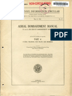 Aerial Bombardment Manual. Part 4. Flying Training For Pilots and Bombers (21 May 1920)