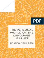 The Personal World of The Language Learner