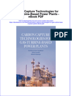 Full Download Book Carbon Capture Technologies For Gas Turbine Based Power Plants PDF