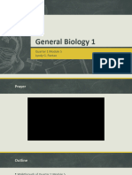 Gen Bio 1 Quarter 1 Module 5