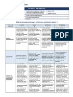 Rúbrica Producto Integrador Colaborativo (CPI) 2