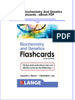 Full Download Book Lange Biochemistry and Genetics Flashcards PDF