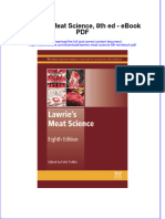 Full Download Book Lawries Meat Science 8Th Ed PDF