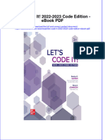 Full Download Book Lets Code It 2022 2023 Code Edition PDF