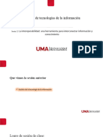 UMA LED SESION 12 - Gestión de Tecnologías de La Información Version Clase