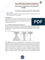 Guía 3. Medición de masa, temperatura y determinación de densidad