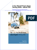 Full Download Book The Least You Should Know About English Writing Skills PDF