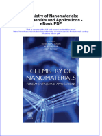 Full download book Chemistry Of Nanomaterials Fundamentals And Applications Pdf pdf
