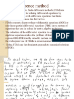 Finite Difference Method