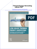 Full download book Low Grade Thermal Energy Harvesting Pdf pdf